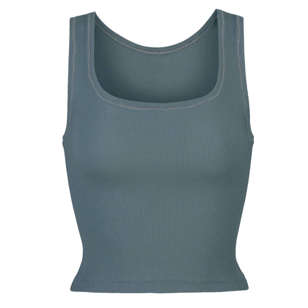 SKIMS COTTON RIB TANK IN KYNITE